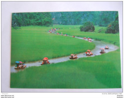 Vietnam-scenery Of Ninh Binh Paysage Way To Suoi Tien Chemin à Suoi Tien Used Circulée 1999 - Vietnam