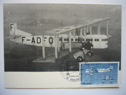 Avion / Airplane / AIR UNION / Farman F60 Goliath / Carte Maximum - 1919-1938: Between Wars