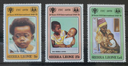 Sierra Leone 578-580 Postfrisch #VD155 - Sierra Leona (1961-...)