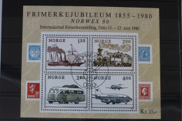 Norwegen Block 3 Mit 817-820 Gestempelt #VD113 - Otros & Sin Clasificación