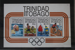 Trinidad Und Tobago Block 37 Mit 499-502 Postfrisch #VD181 - Trindad & Tobago (1962-...)