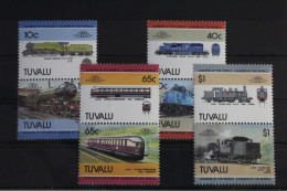 Tuvalu 326-333 Postfrisch Als 4 Paar #VJ111 - Trains