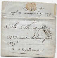 POSTE MARITIME Lettre Du CAP ST DOMINGUE 1780 Entrée Maritime COLONIES ROCHEFORT Verso "par Le Vaisseaux LE FIER" - 1701-1800: Voorlopers XVIII