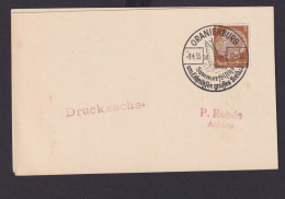 Oranienburg Brandenburg Deutsches Reich Drittes Reich Karte Urlaub Erholung SST - Covers & Documents