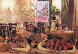 Carte   Maxi 1980 Premier Jour : Gastronomie Francaise - 1980-1989