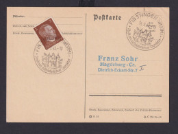 Finstingen Deutsches Reich Drittes Reich Karte SST Stadt Mit Mittelalterlichem - Covers & Documents