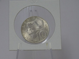 Kursmünze Österreich 1973 - 10 Schilling - SILBER - Vorzüglich - RaR - Autriche