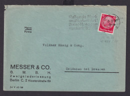 Berlin Deutsches Reich Drittes Reich Brief SST Rollende Mark Macht Handwerk - Covers & Documents