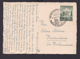 Weingarten Baden Württemberg Deutsches Reich Drittes Reich Ansichtskarte Urlaub - Cartas & Documentos