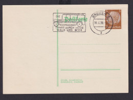 Bremen Deutsches Reich Drittes Reich Karte Postasache SST Die Reichspost Fährt - Cartas & Documentos
