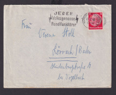 Wuppertal NRW Deutsches Reich Drittes Reich Brief SST Jeder Volksgenosse - Covers & Documents