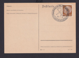 Garmisch Partenkirchen Deutsches Reich Drittes Reich KarteSport Wintersport - Lettres & Documents