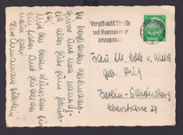 Berlin Charlottenburg Deutsches Reich Drittes Reich Ansichtskarte Postsache SST - Cartas & Documentos