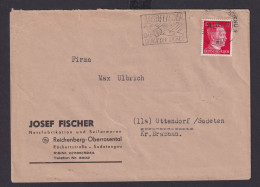 Reichenberg Sudetenland Deutsche Ostgebiete Deutsches Reich Drittes Reich Brief - Lettres & Documents