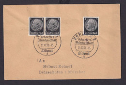 Zusammendruck Berlin Deutsches Reich Drittes Reich Brief Kinder Spaß SST - Cartas & Documentos