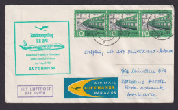 Flugpost Brief Lufthansa Eröffnungsflug Düsseldorf Athen Istanbul Ankara - Storia Postale