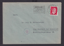 Dresden Sachsen Deutsches Reich Drittes Reich Brief SST Jagdflieger Das Gebot - Cartas & Documentos