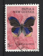 Papua N. Guinea 1966 Butterfly Y.T. 86 (0) - Papua New Guinea