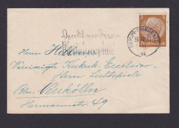 Berlin Friedenau Deutsches Reich Drittes Reich Brief SST N. Berlin Neukölln - Cartas & Documentos