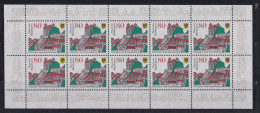 Bund 1765 Kleinbogen Zehnerbogen Quedlingburg Luxus Postfrisch MNH Kat. 13,00 - Covers & Documents