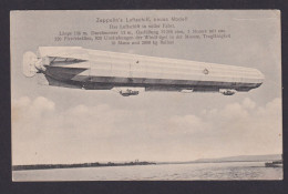 Ansichtskarte Zeppelin Luftschiff Photografie U. Verlag Eduart Schwarz - Dirigeables