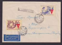 Flugpost Brief Air Mail Sowjetunion 21.8.1962 - Covers & Documents