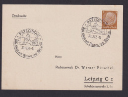 Patschkau Schlesien Deutsche Ostgebiete Deutsches Reich Drittes Reich Postkarte - Storia Postale