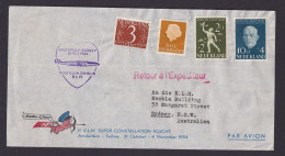 Flugpost Brief Air Mail KLM Amsterdam Niederlande Sydney New South Wales - Luftpost