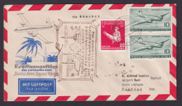 Flugpost Brief Air Mail Lufthansa Eröffnungsflug Inter. DDR Zuleitung Istambul - Cartas & Documentos