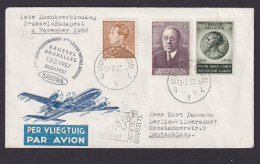 Flugpost Brief Air Mail Belgien Sabena Erstflug Brüssel Belgien Berlin - Autres & Non Classés