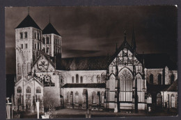 Ansichtskarte Münster Westfalen Dom Festbeleuchtung - Other & Unclassified