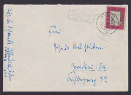 Briefmarken DDR Brief EF Landpoststempel Schöndorf über Schleiz Nach Zwickau - Covers & Documents