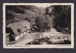 Ansichtskarte Rohr I. Gebirge Österreich Gastronomie Gasthaus Zur Klause N. Wien - Altri & Non Classificati