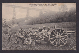 Ansichtskarte Feldpost Bouillonville Frankreich Artillerie Stellung Gesprengte - Autres & Non Classés