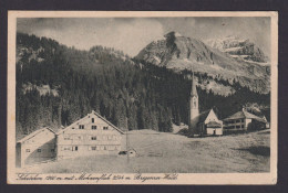 Ansichtskarte Schröcken Österreich Begrenzer Wald Mohnenfluh Gebirge N. - Sonstige & Ohne Zuordnung