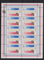 Bund Kleinbogen Zehnerbogen 1782 Mecklenburg Luxus Postfrisch MNH Kat 13,00 - Storia Postale