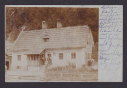 Prvat Foto Ansichtskarte Neuberg Österreich Gastronomie Gasthaus Schiffsteiner - Autres & Non Classés