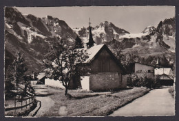 Ansichtskarte Mürren Schweiz Breithorn Gebirge Kapelle - Otros & Sin Clasificación