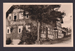 Ansichtskarte Friedrichshöhe Rennsteig Thüringen Gastronomie Gasthaus - Sonstige & Ohne Zuordnung
