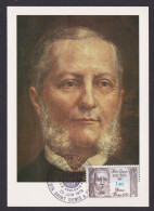 Briefmarken Frankreich 2159 Felix Guyon Urologe Arzt Medizin Maximumkarte - Storia Postale