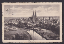 Ansichtskarte Regensburg Bayern Totalansicht - Other & Unclassified