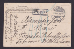 Deutsches Reich Wilhelmshaven Mit R 1 PORTO Und 10 Pfg. Nachgebühr Auf Schöner - Lettres & Documents