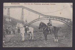 Kaiser Ansichtskarte Feldpost Bouillonville Frankreich Gesprengte Brücke Nach - Altri & Non Classificati