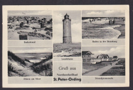 Ansichtskarte St. Peter Ording Schleswig Holstein Nordseebad N. Uelzen - Autres & Non Classés