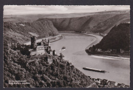 Ansichtskarte St. Goarshausen Rheinland Pfalz Burg Katz Loreley Rhein Fluss - Altri & Non Classificati