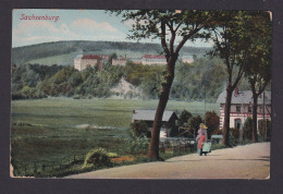 Ansichtskarte Sachsenburg Frankenberg Sachsen Feldpost N. Leisnig - Other & Unclassified