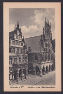 Ansichtskarte Münster Westfalen Rathaus Stadtweinhaus - Autres & Non Classés