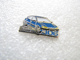 PIN'S   PEUGEOT  306  VITROLLES - Peugeot