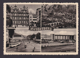 Ansichtskarte Heidelberg Baden Württemberg Philosophenweg Schloßhof Bismarck - Other & Unclassified