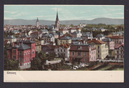 Ansichtskarte Giessen Hessen Litho Totalansicht Heliocolorkarte Ottmar Zieher - Autres & Non Classés